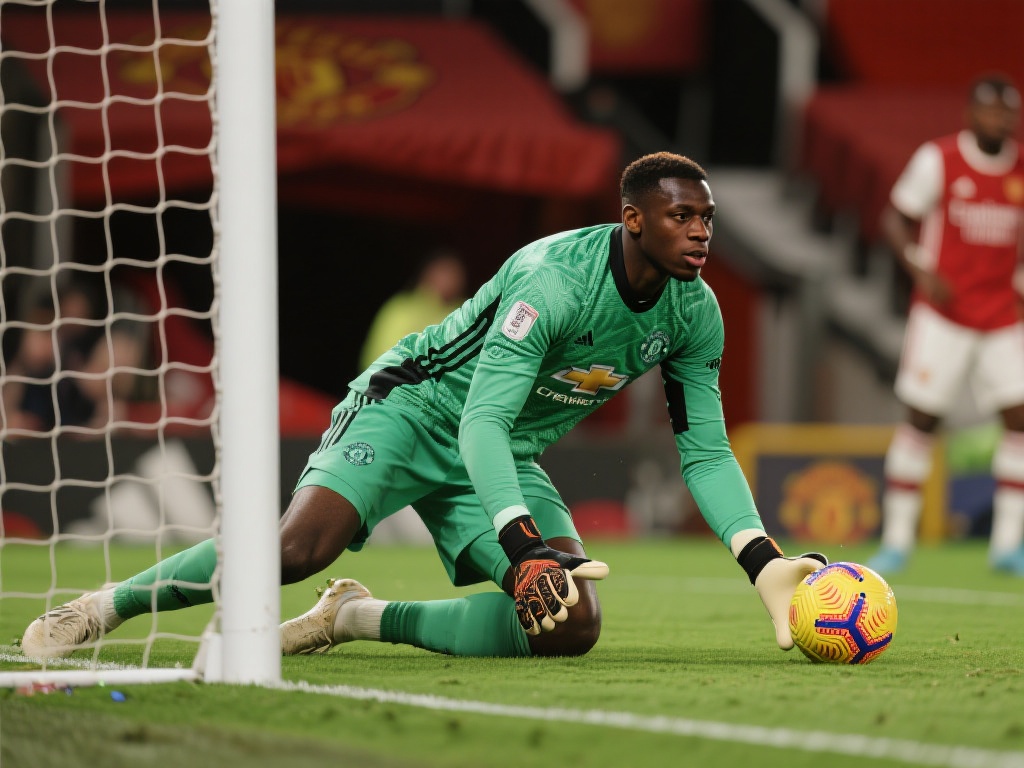 曼联门将危机升级!阿莫林怒弃奥纳纳转投二门 分析比赛数据可以发现,奥纳纳本赛季的扑救